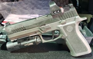 SIG P320 PRO FULL SIZE TUNGSTEN W320F9BXR3TXGPRORXP 9MM 3 X 17 ROUND ROMEO 1 PRO 3MOA PROGRAM ONLY