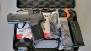 SIG SAUER P365X RXZE 9MM LE PROGRAM 3 X 12 ROUND ROMEO ZERO ELITE CIRCLE DOT OPTIC