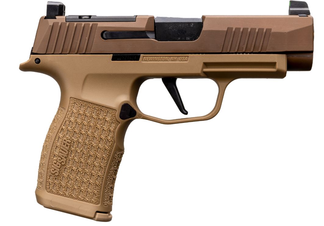 SIG SAUER P365XL COYOTE ELITE CUT HIGH SUPRESSOR SIGHTS SPECTRE